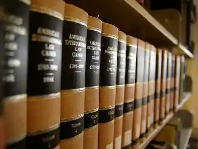 Photo of legal books on a bookshelf.Joseph W. Murray Attorney at Law